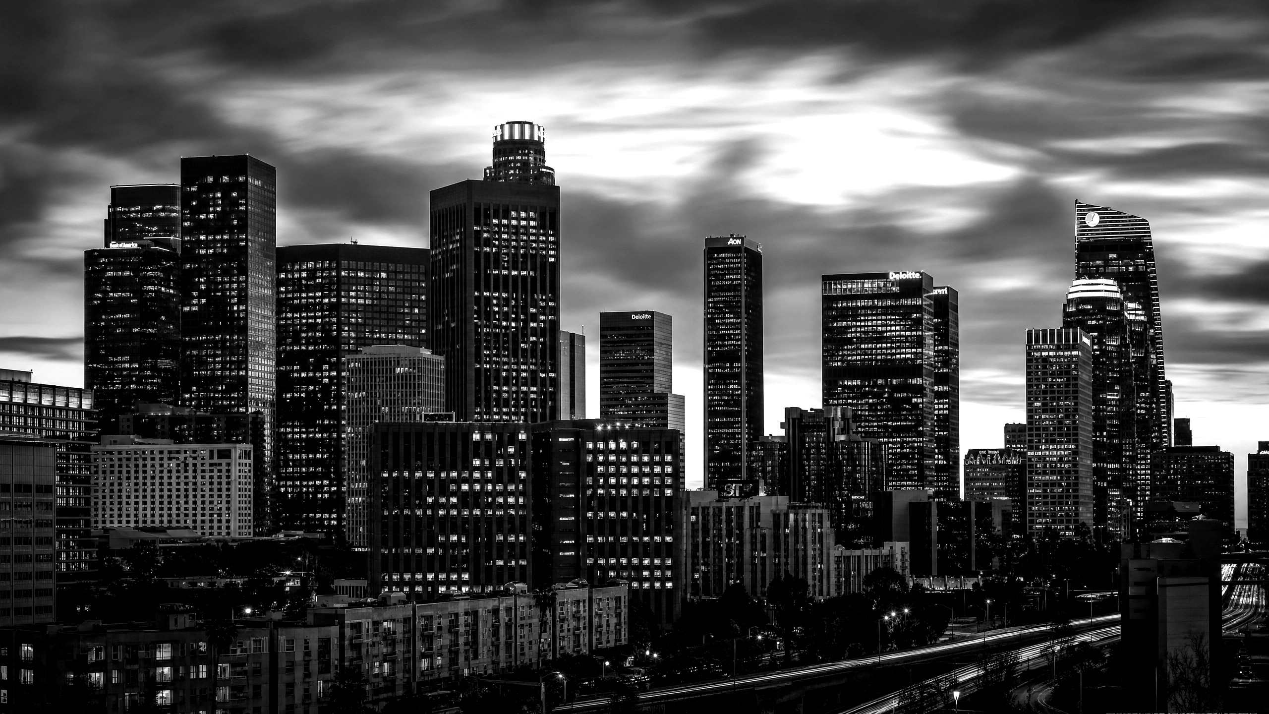 Los Angeles skyline — Palak Diam, headquartered in downtown Los Angeles