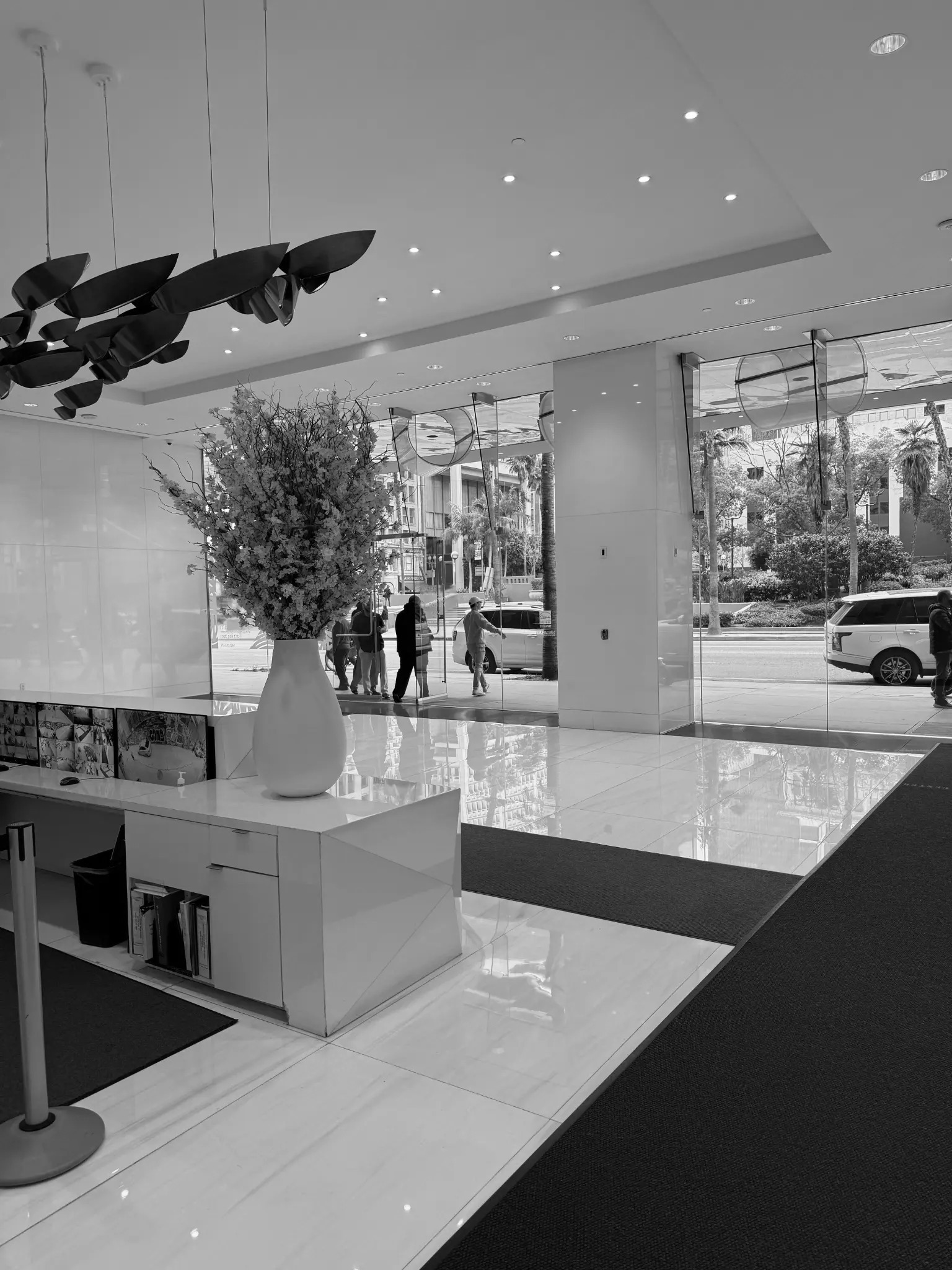 Palak Diam office lobby entrance